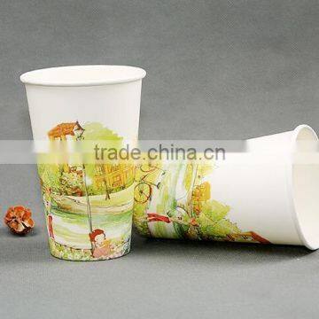 China Manufacture Wholesale Custom High Quality Hot Sale Disposable Custom Printed Paper Cup photo-2
