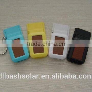 Solar Power Flashing USB Keychain Mini Usb Charger Whistle Keyring Ring photo-5