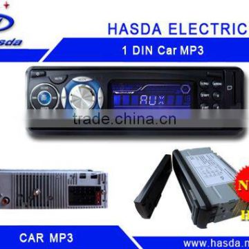 Single din Indash Car Radio Mp3 player with SD,USB, detachable panel