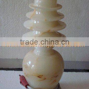 FACTORY PRODUCUNG FINE QUALITY LATEST DESGINE ONYX LAMPS HANDICRAFTS photo-3
