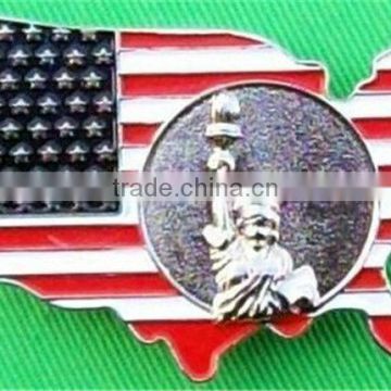 Resin American custom shape magnet