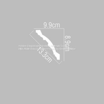 Crown Molding Trim With Rose Design photo-2