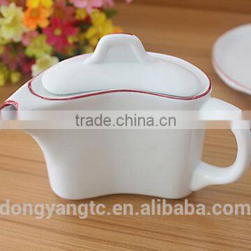 China Manufacturers Custom Design Ceramic 5pc Breakfast Tea Set photo-5