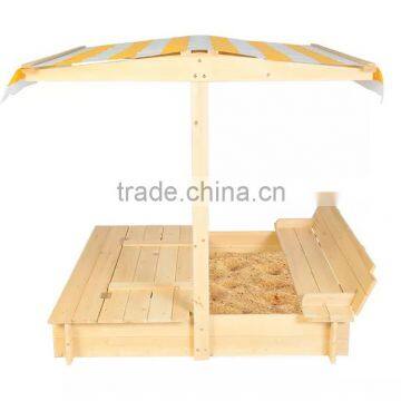 Wooden Downloadable Plans Square Sandpit for Children photo-4