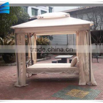 Luxury gazebo swing chair and bed