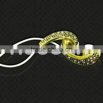 For Iphone5/6/6s/plus In-ear Earphone, Luxury Earphone With Crystal for Music,luxury Earphone photo-3