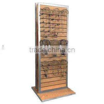 SDSF406 2 way Slatwall Display Rack