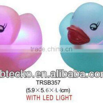 Hot selling PVC duck with LED Light