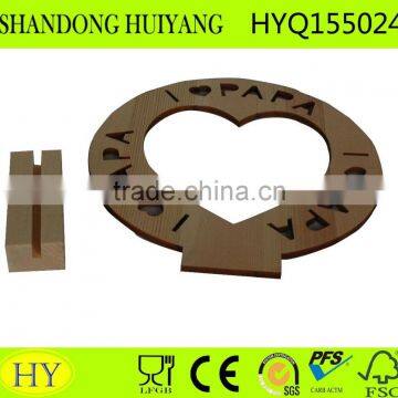 FSC Handmade Love Wooden Photo Frame photo-3