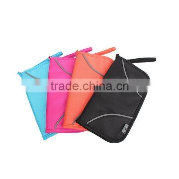 Fashion Nylon Travel Multifunction Rfid Passport Holder