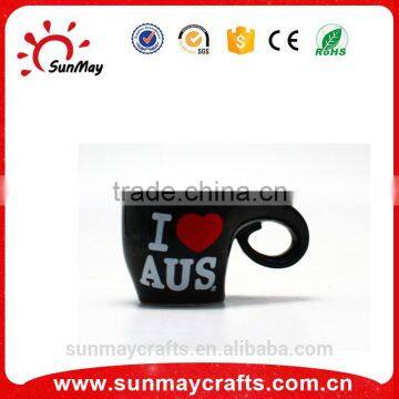 Wholesale custom high quality I love Austria souvenir ceramic cup for sale