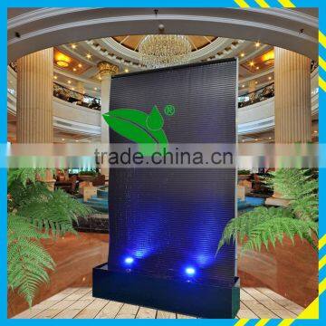 LED Lights Acrylic Water Curtain Indoor Artificial Waterfall Fountain photo-6