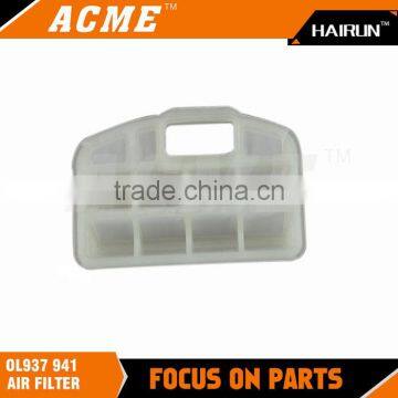 Factory price OL937 OL941 Chainsaw engine air filter assy