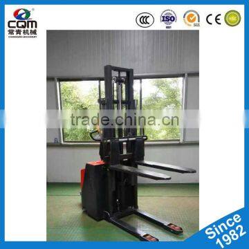 High Lift Pallet Truck Semi/Auto Electric Forklift photo-2