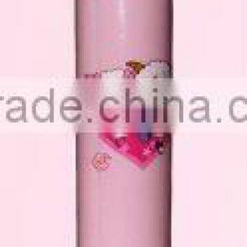 pink color pleasant goat design wine bottle umbrella