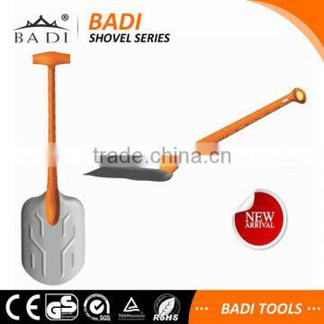 high quality ergonomic comfortable lightweight nylon handle aluminum blade snow shovelhigh quality ergonomic comfortable ligh