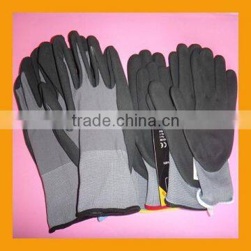 Micro Foam Dots Palm Nitrile Coated Gloves photo-6