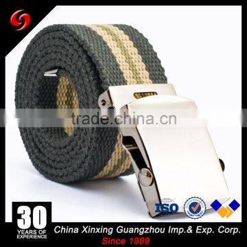 Men's Fashion Military Soldier Army Belt Cotton Ribbon Tactical Usage High Strength Customized Color photo-2