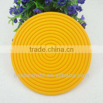 FDA 2017 New Silicone Round Shaped Cup Mat photo-2