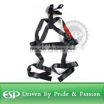 Aluminum Climbing Hunting Tree Stand With Safety Vest Harness, 250lb Capacity photo-5