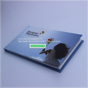 Hardcover Back Design 4.3 Inch Color Screen LCD Video Book, LCD Video Card, LCD Video Brochure photo-4