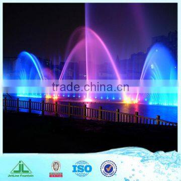 Music Water Fountain Built on River of Tongcheng, Anhui, East China photo-3