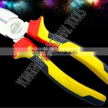YF01016 2015 New Design Professional Combination Plier With 3colours Handle