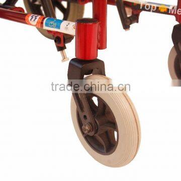 Lightweight Manual Foldable Aluminum Disabled Baby Wheelchair for Cerebral Palsy Children photo-2