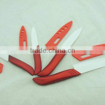 Hot Selling Eco-Friendly 3", 4", 5", 6" Cheap Ceramic Knives Set JF018 photo-3