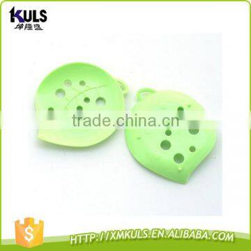 Wholesale Fancy Plastic Soap Box Leaves Plastic Soap Dish photo-2