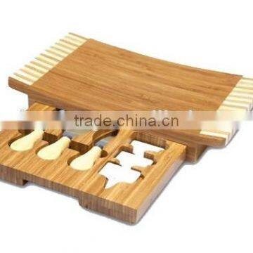 FAD,SGS LFGB,EU eco friendly Cheese Cutting Board with Knife