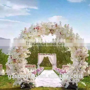 2017New design artificial wedding flower decor wedding flower door fake party decoration Wedding arches