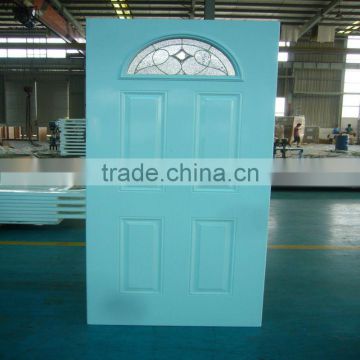 PE foam American style steel door