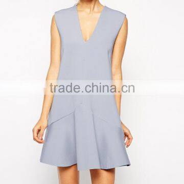 fashionable guangzhou factory price dress quality party wholesale ice blue evening dress