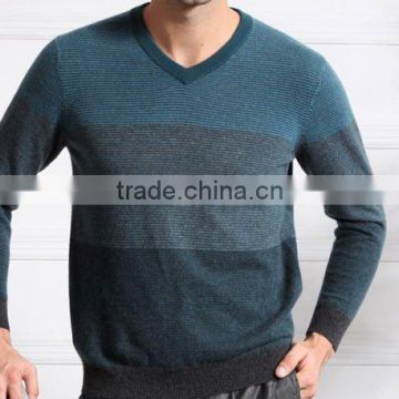 Factory man comfortable v neck style pullover