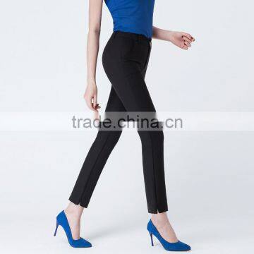 2017 New Spring and Summer Nine Pants Thin Straight Legged Female Waist Loose and Casual Trousers Sample Custom photo-6