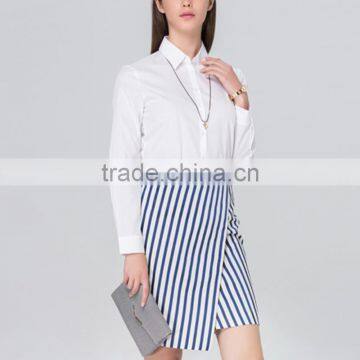 Wholesale Fashion Close-fitting Shirt for Office Ladies,images of Ladies Casual Tops