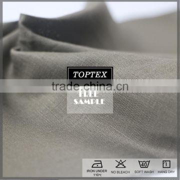 100% linen plain dyed shirt fabrics