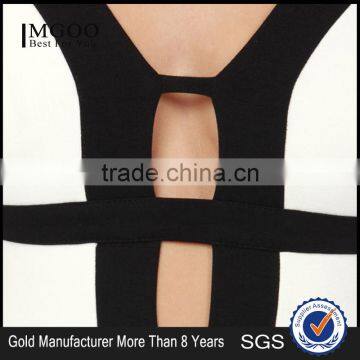 MGOO New Fashion OEM/ODM China Manufacturer Wholesale Fashion Bandage Dress For Women Sexy Knee Length Vestidos Black #24206145 photo-6