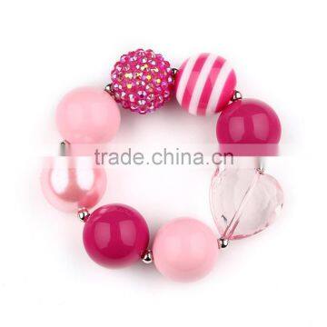Boutique Chunky Jewelry Bubblegum Beaded Necklace for Kids Party photo-2