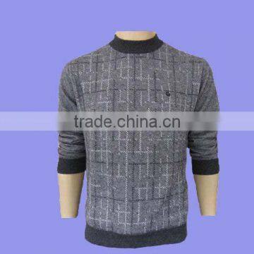 china supplier mens computer intarsia cashmere sweater