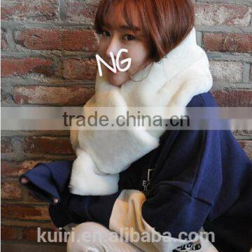 2016 New Fashion Bufandas Winter Women Scarf Adult Faux Fur Solid Color Thick Keep Warm Ring Imitation Collar Female Scarves photo-2