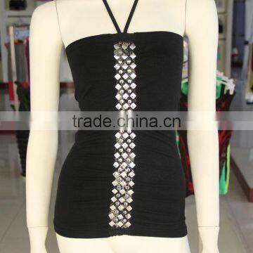 Punk Style Seamless Women Sex Tube Top