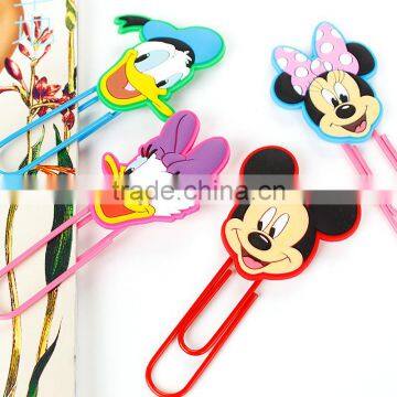 Mickey Shape Paper Clip Customizable Planner PVC Clip photo-4