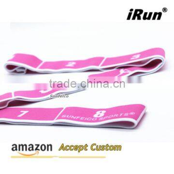 Perfect for Body Yoga Exercise Gym Elastic Band, Exercise Yoga Elastic Band Loops Manufacturuer, Customized Embroidery Logo photo-2