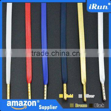 Shoelace Bullet Metal Ends Aglet Repair Shoe Lace Tips Replacement DIY (Gold/Silver/Bronze/Black) - Metal Shoelace Tipping photo-5