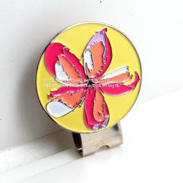 Custom Magnetic Golf Hat Clip With Ball Marker photo-4