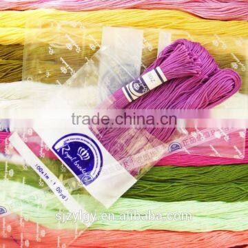 Royalbroider Brand Thread 100% Cotton Cross Stitch Thread With DMC 447 Colors Threads photo-4