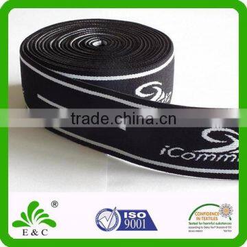 Custom Pattern Jacquard Webbing Wide Elastic Rubber Bands