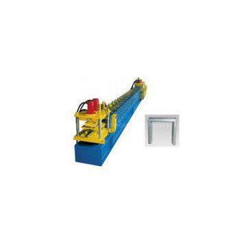 15KW Door Frame Roll Forming Machine, Hydraulic Automatic Cutting